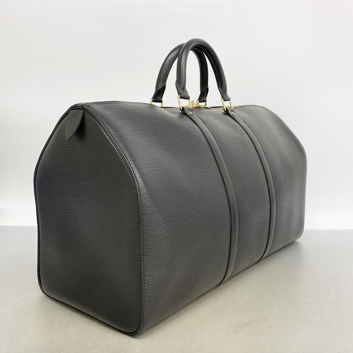 Louis Vuitton Boston Bag Epi Keepall 50 Noir — view 2