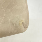 Chanel Coin Purse Camellia Lambskin Beige Gold — view 5