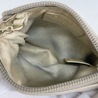 Chanel Coin Purse Camellia Lambskin Beige Gold — view 3