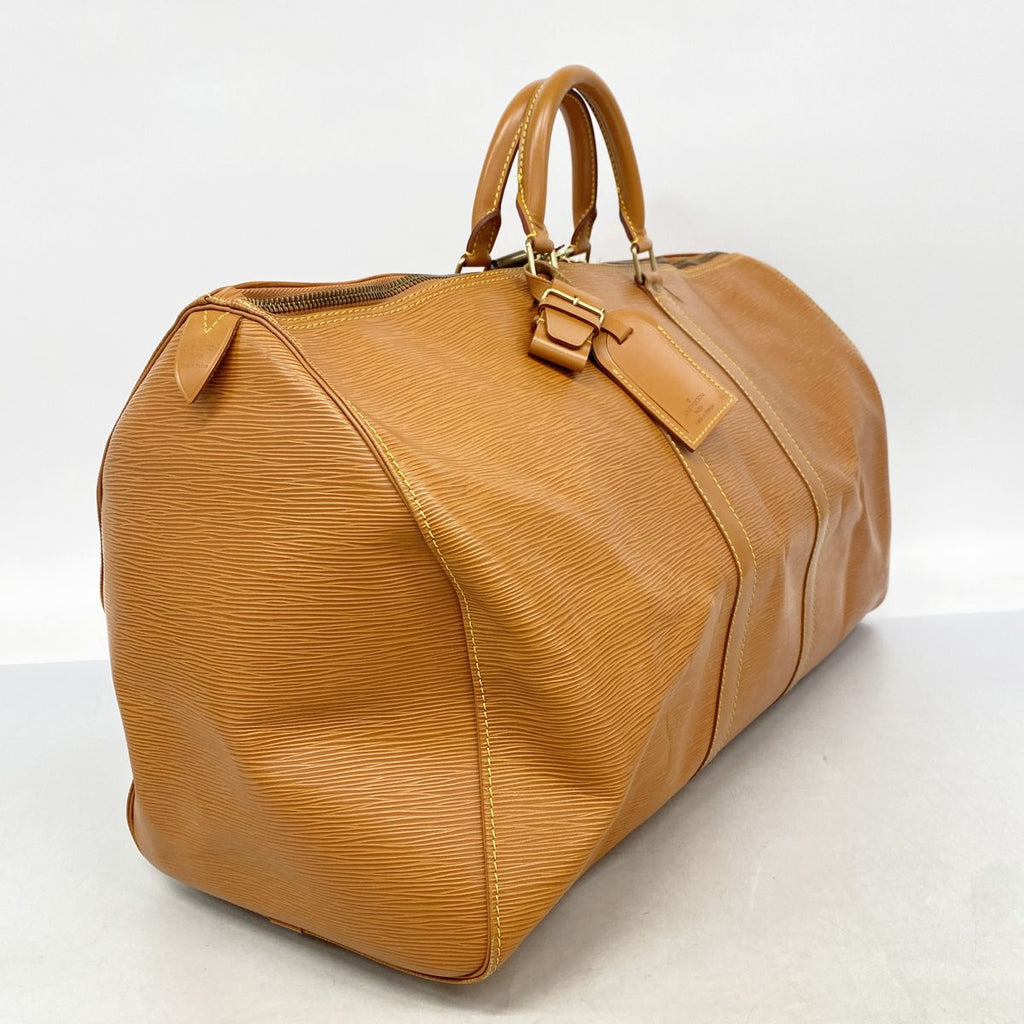 Louis Vuitton Boston Bag Epi Keepall 55 Cipango Gold — view 2