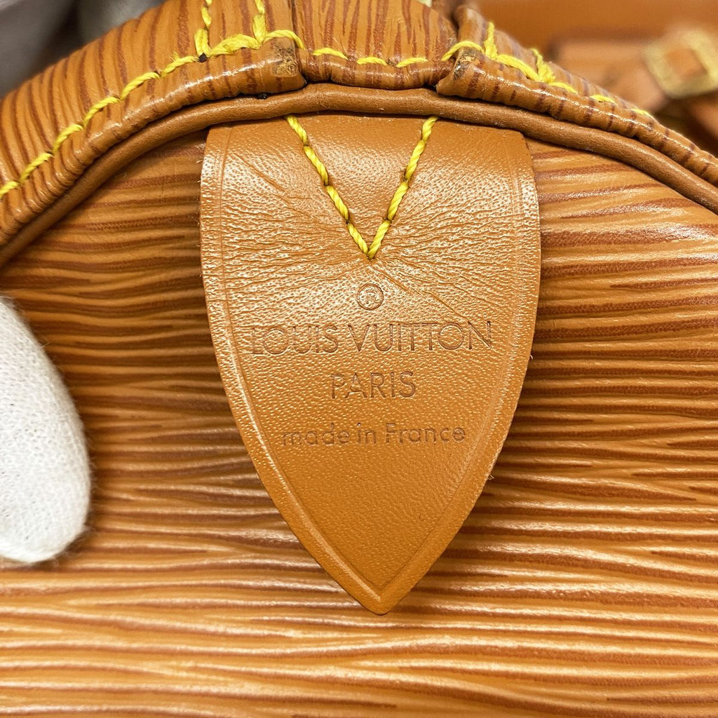 Louis Vuitton Boston Bag Epi Keepall 55 Cipango Gold — view 5
