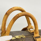Louis Vuitton Boston Bag Monogram Keepall Bandouliere 50 Brown — view 8