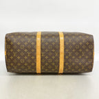 Louis Vuitton Boston Bag Monogram Keepall Bandouliere 50 Brown — view 3