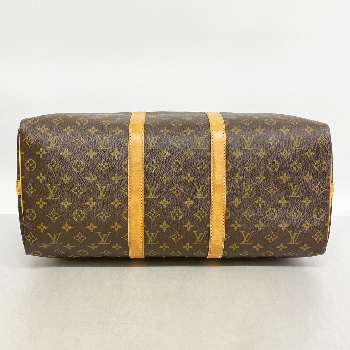 Louis Vuitton Boston Bag Monogram Keepall Bandouliere 50 Brown — view 3