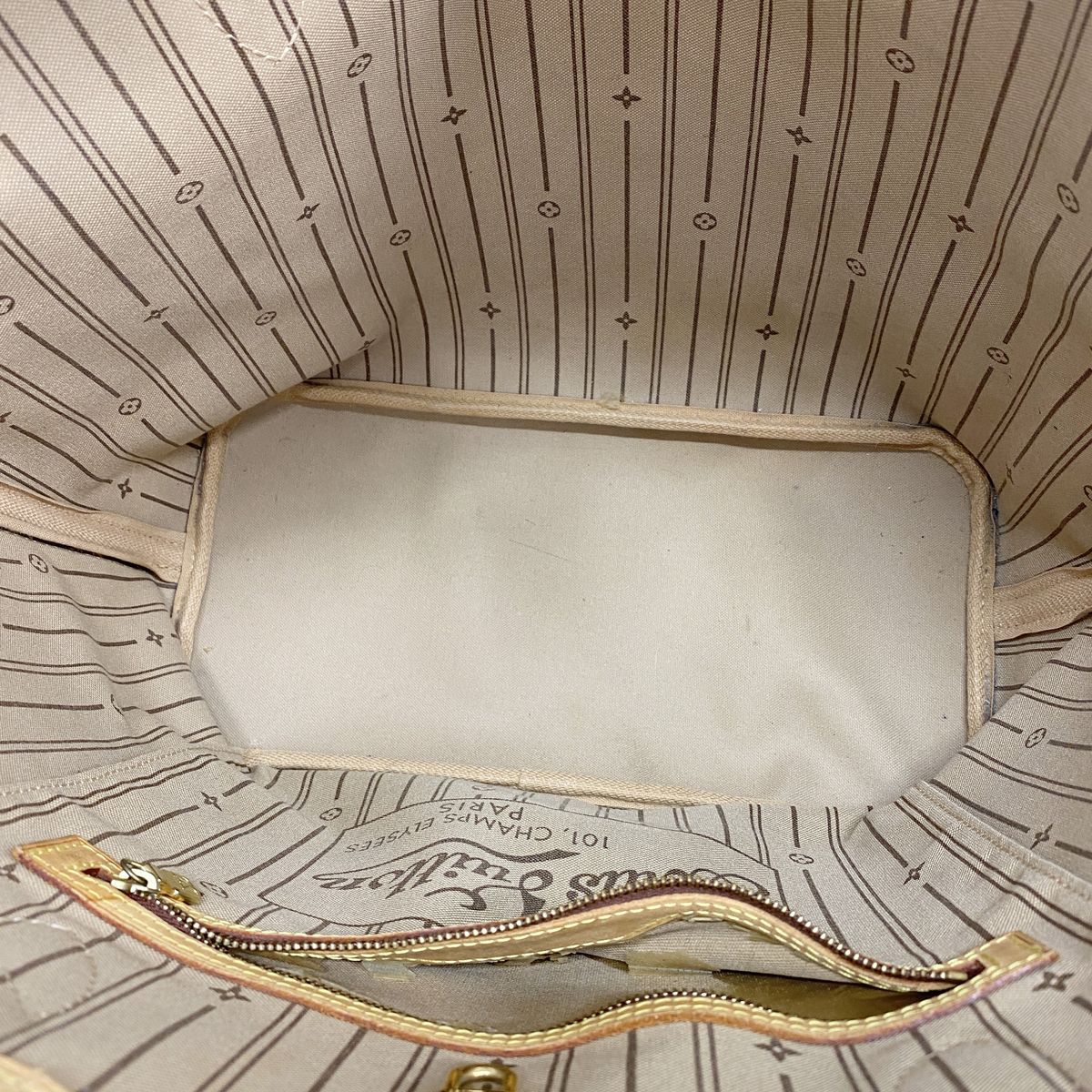 Louis Vuitton Tote Bag Monogram Neverfull MM Brown — view 4