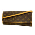 Louis Vuitton Shoulder Bag Monogram Pochette Twin GM Brown