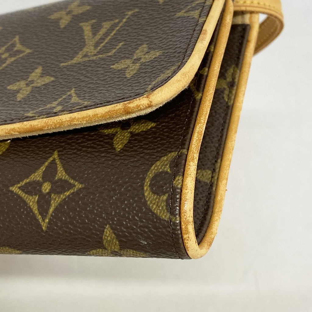 Louis Vuitton Shoulder Bag Monogram Pochette Twin GM Brown — view 6