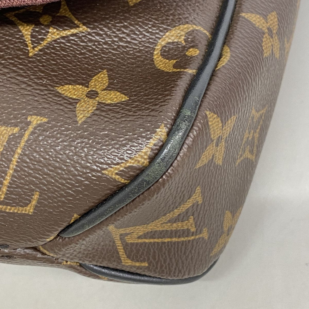 Louis Vuitton Shoulder Bag Monogram Macassar District PM Brown — view 6