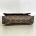 Louis Vuitton Shoulder Bag Monogram Macassar District PM Brown — view 3