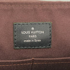 Louis Vuitton Shoulder Bag Monogram Macassar District PM Brown — view 5