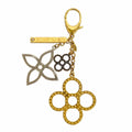 Louis Vuitton Key Holder Charm Bijou Sac Page Gold Silver