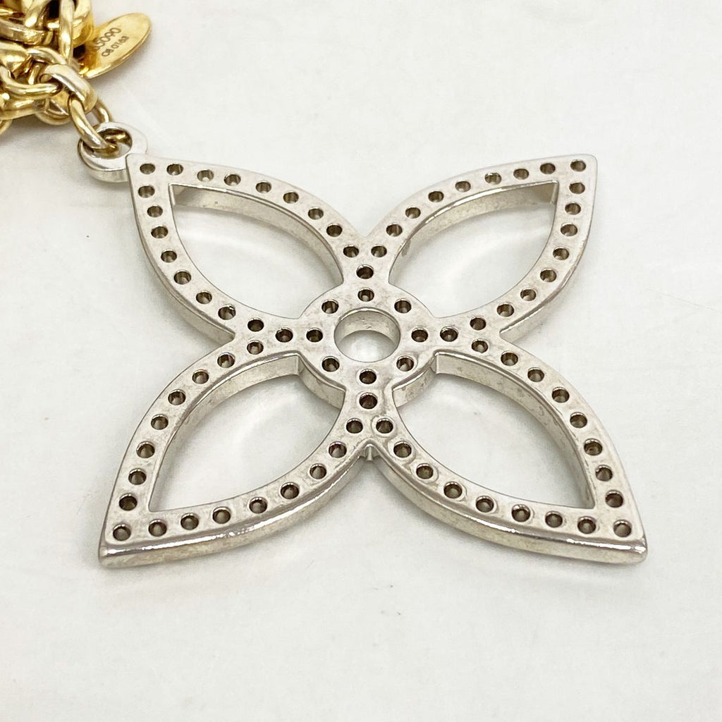 Louis Vuitton Key Holder Charm Bijou Sac Page Gold Silver — view 4