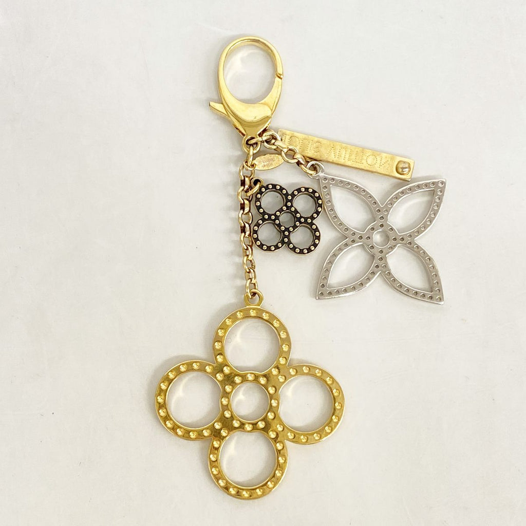 Louis Vuitton Key Holder Charm Bijou Sac Page Gold Silver — view 7