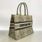 Dior Tote Bag Book Canvas Moss Green — view 2