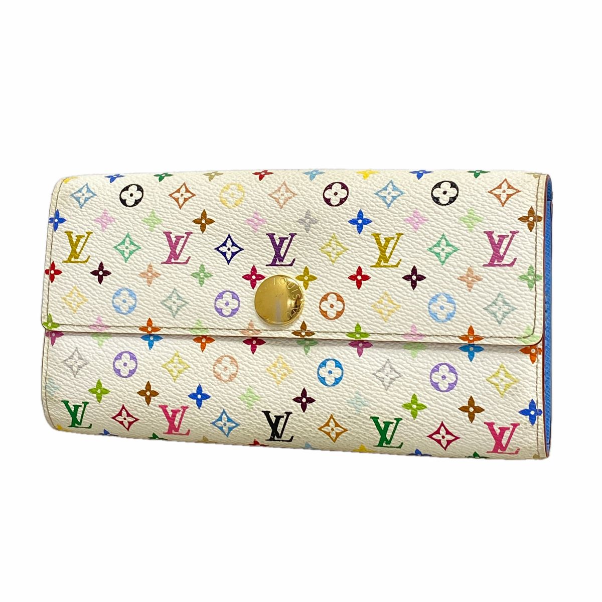 Louis Vuitton Wallet Monogram Multicolor Portefeuille Sarah Raisin