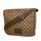 Louis Vuitton Shoulder Bag Damier Brooklyn MM Ebene