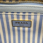 Prada Tote Bag Canapa Canvas Gold 2-Way — view 5