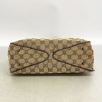 Gucci Handbag GG Canvas Beige Brown Silver — view 3