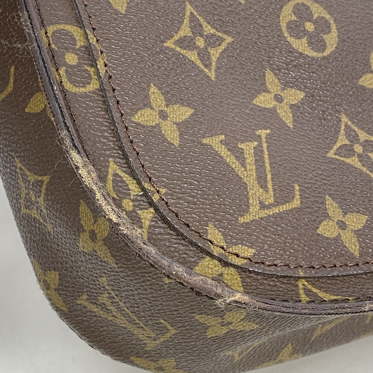 Louis Vuitton Shoulder Bag Monogram Saint-cloud Brown — view 6