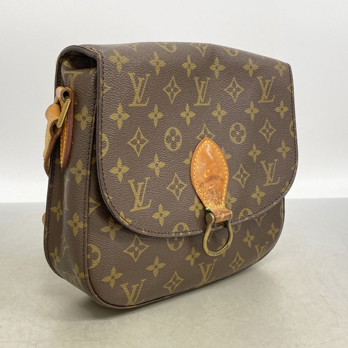 Louis Vuitton Shoulder Bag Monogram Saint-cloud Brown — view 2