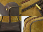 Loewe Amazona 40 Anagram Boston Bag Suede Leather Beige — view 7