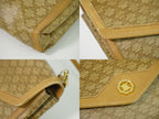 Celine Macadam Shoulder Bag Pochette Beige — view 7
