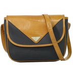 Saint Laurent YSL Shoulder Bag Pochette Black Brown