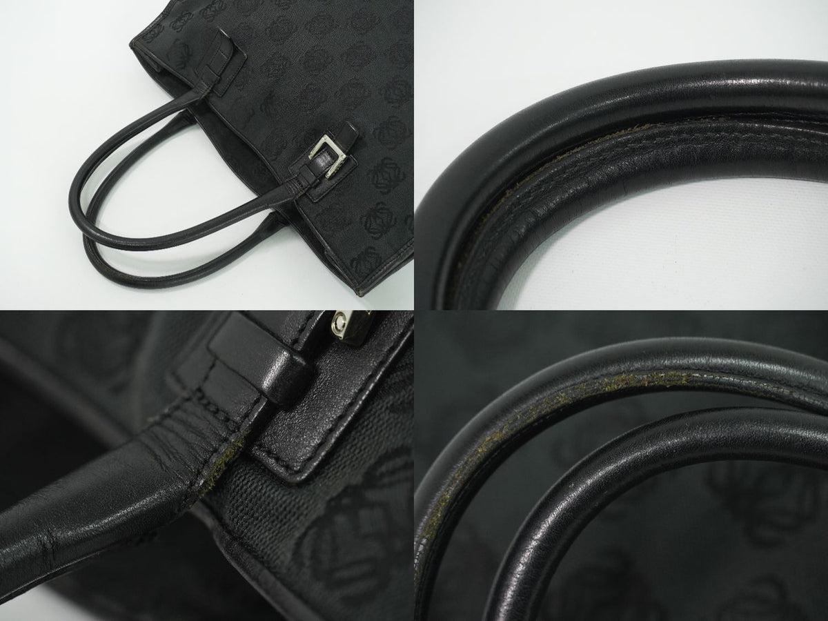 Loewe Anagram Tote Bag Canvas Black — view 6