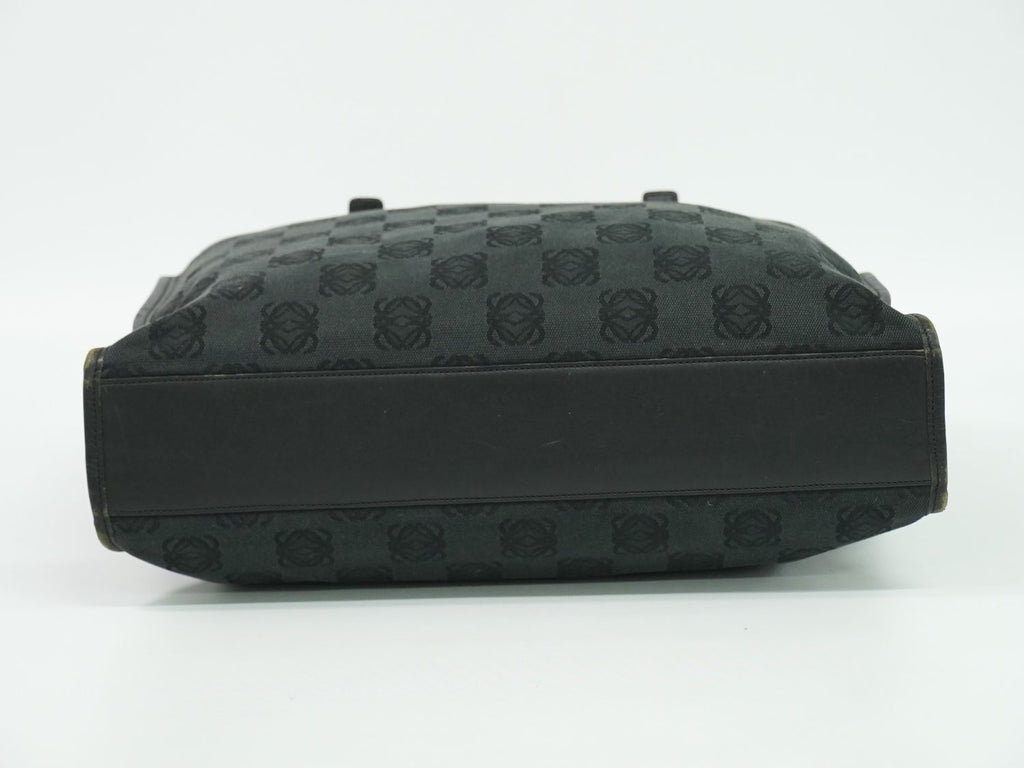 Loewe Anagram Tote Bag Canvas Black — view 3
