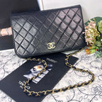 Chanel Quilted Full Flap Vintage Shoulder Bag — view 2