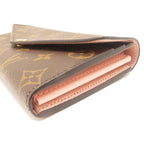 Louis Vuitton Portefeuille Sarah Monogram Rose Ballerine Bifold Wallet Canvas — view 5