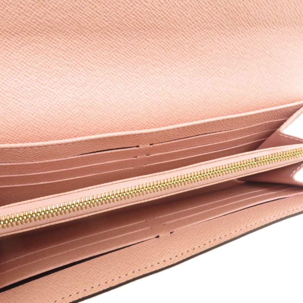 Louis Vuitton Portefeuille Sarah Monogram Rose Ballerine Bifold Wallet Canvas — view 7