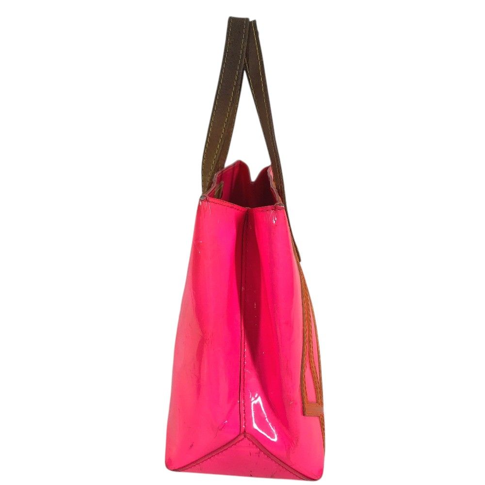 Louis Vuitton Handbag Reade PM Monogram Vernis Fluo Pink — view 5