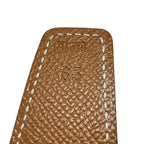 Hermes Belt 65 H Brown Black Gold Leather — view 5