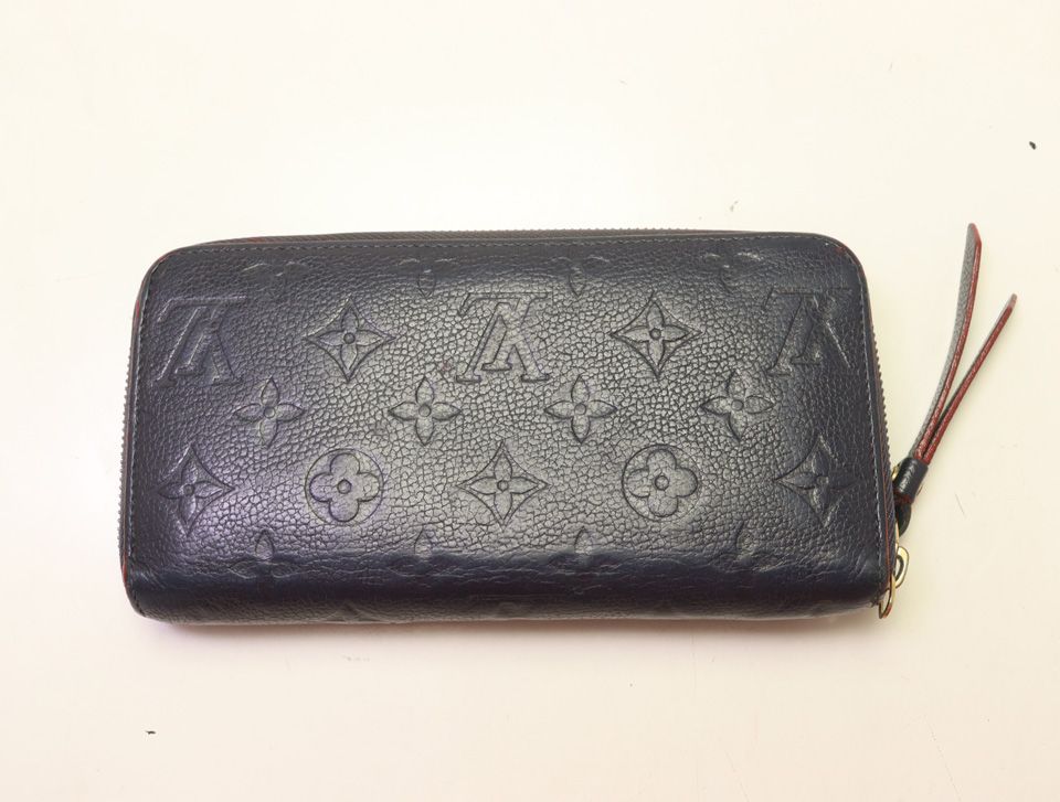 Louis Vuitton Portefeuille Clemence Monogram Empreinte Zip Around Wallet — view 2