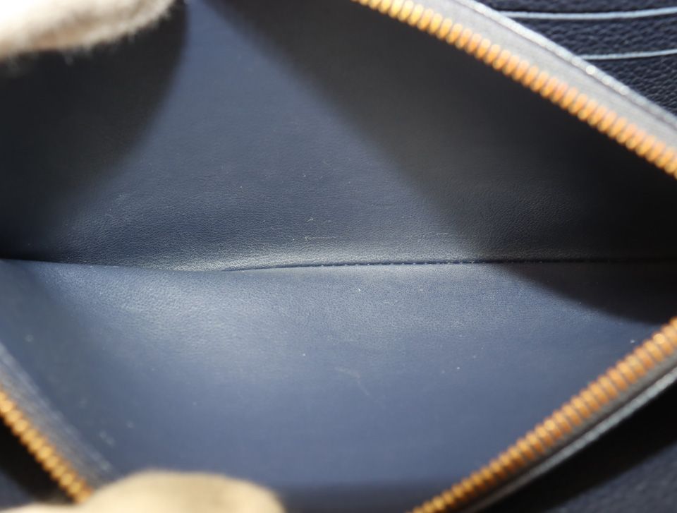 Louis Vuitton Portefeuille Clemence Monogram Empreinte Zip Around Wallet — view 7