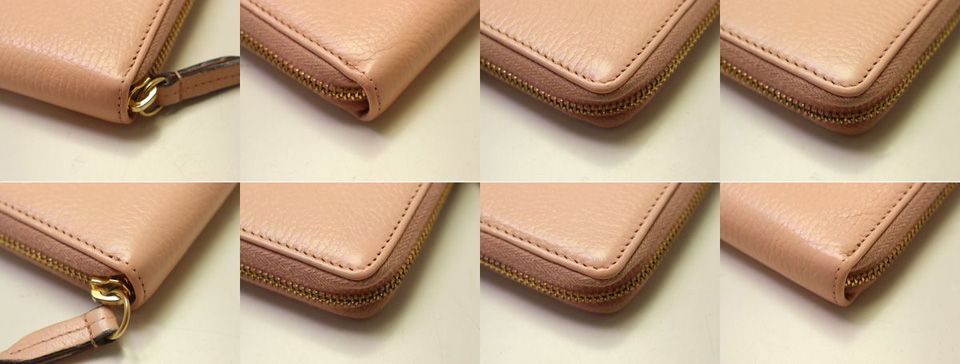 Gucci Leather Zip Around Wallet — view 4