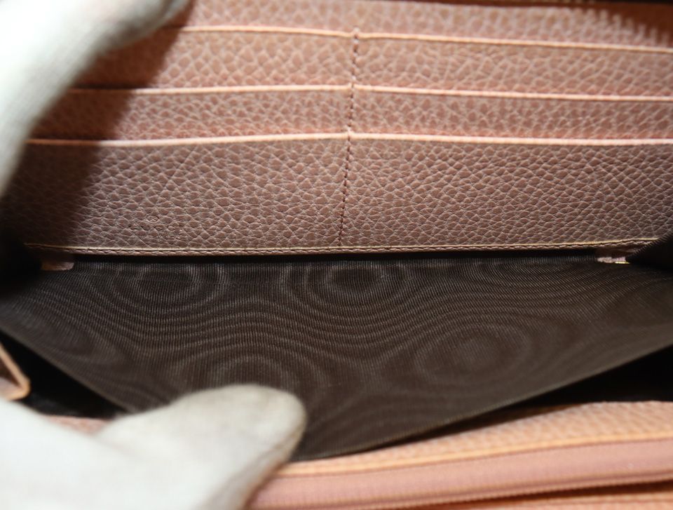 Gucci Leather Zip Around Wallet — view 6