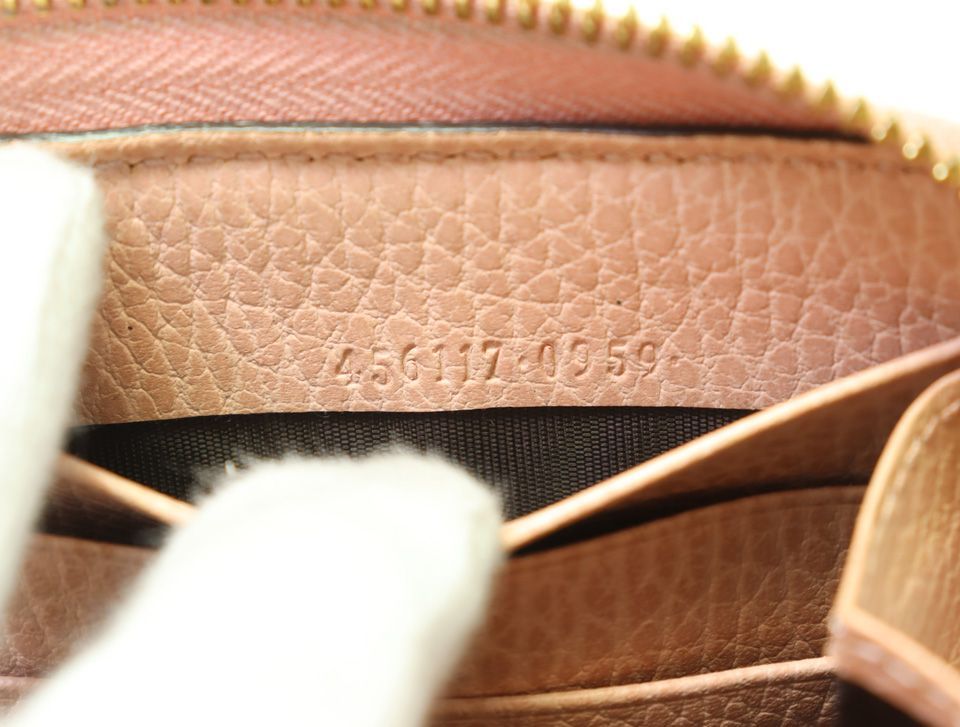 Gucci Leather Zip Around Wallet — view 8
