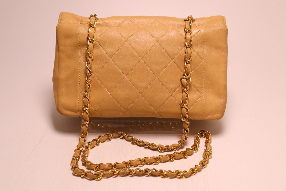 Chanel Diana Lambskin Chain Shoulder Bag — view 2