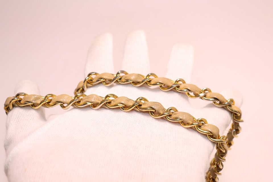 Chanel Diana Lambskin Chain Shoulder Bag — view 6