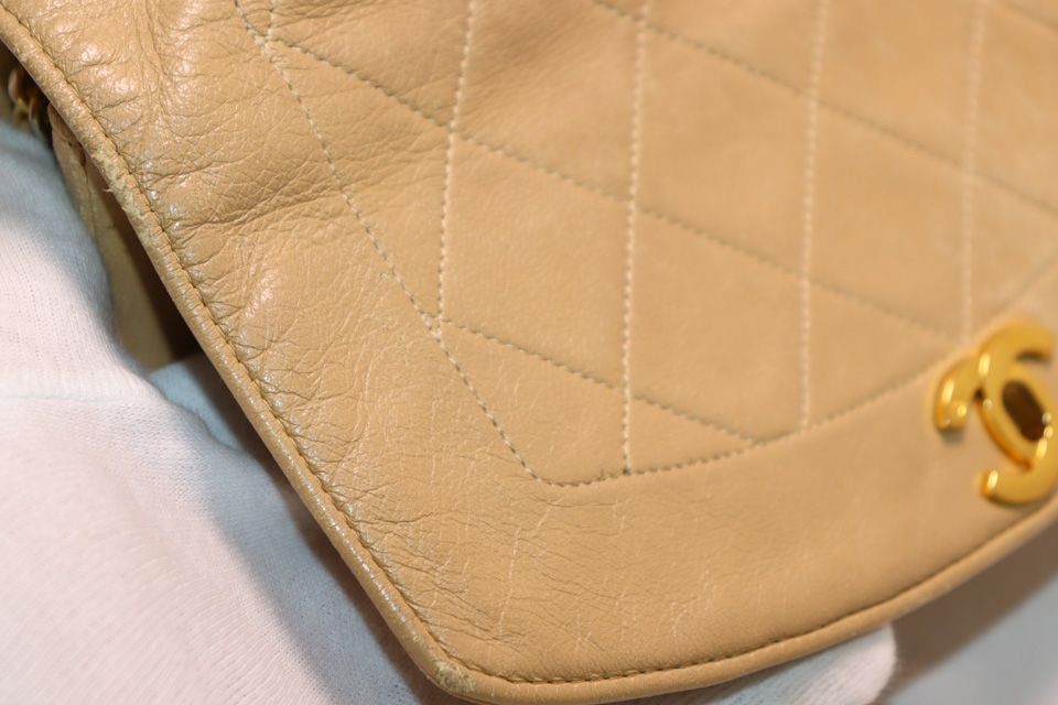 Chanel Diana Lambskin Chain Shoulder Bag — view 8