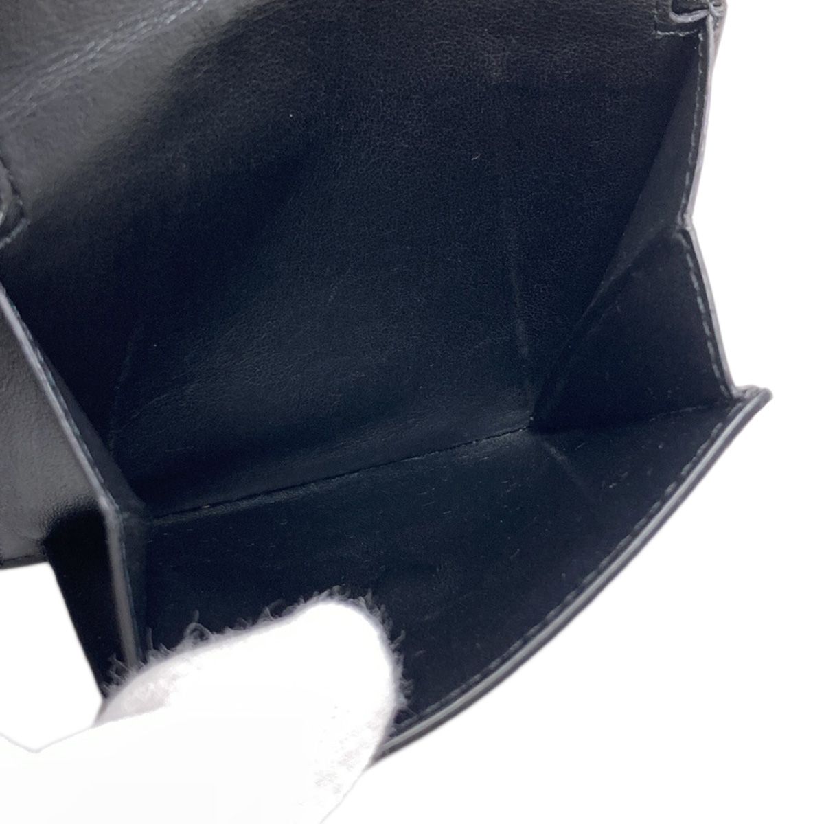 Celine Logo Bifold Wallet Leather — view 6