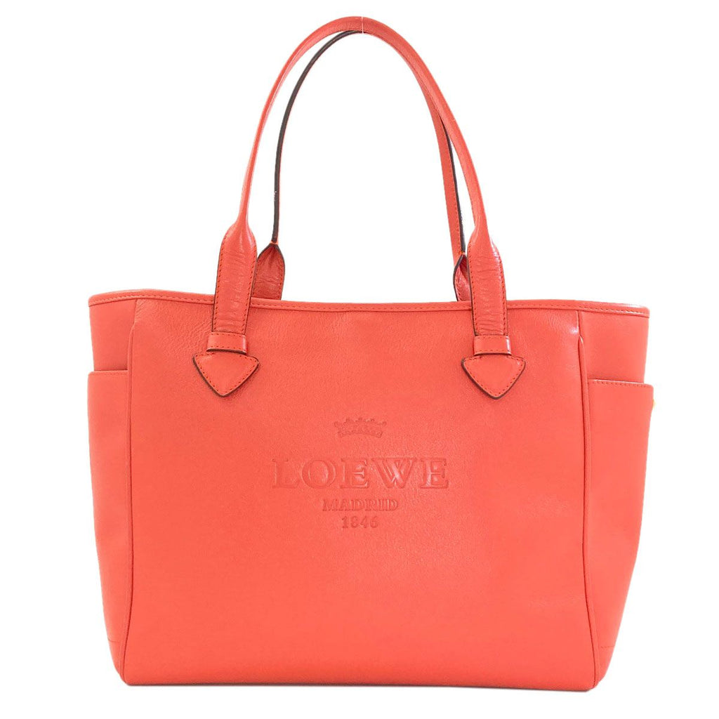Loewe Heritage Tote Bag Leather