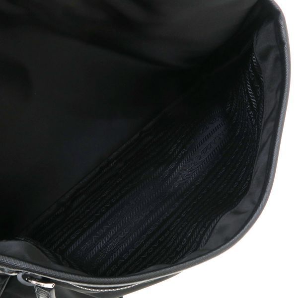 Prada Nylon Shoulder Bag Black — view 3