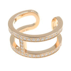 Hermes Ever Chaine D'ancre Diamond Ring — view 2