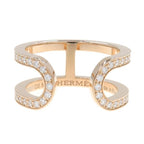 Hermes Ever Chaine D'ancre Diamond Ring — view 4