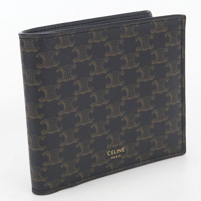 Celine Bifold Wallet Triomphe Canvas