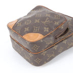 Louis Vuitton Monogram Amazon Leather Shoulder Bag Crossbody Brown Hand Tote — view 4
