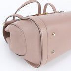 Gucci Bamboo Leather Handbag Tote Gold — view 6